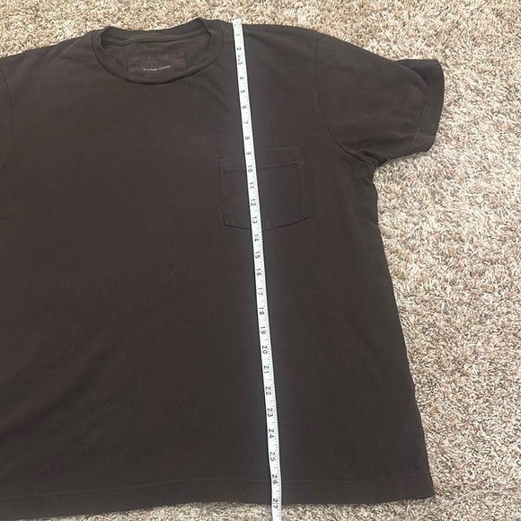 Nili Lotan Brandon Cocoa Brown Short Sleeve Tee M (tiny flaw) - Picture 8 of 16